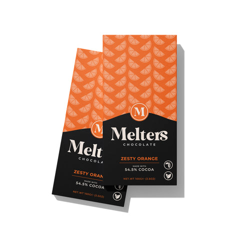 M - Zesty Orange Chocolate Bar - 100g