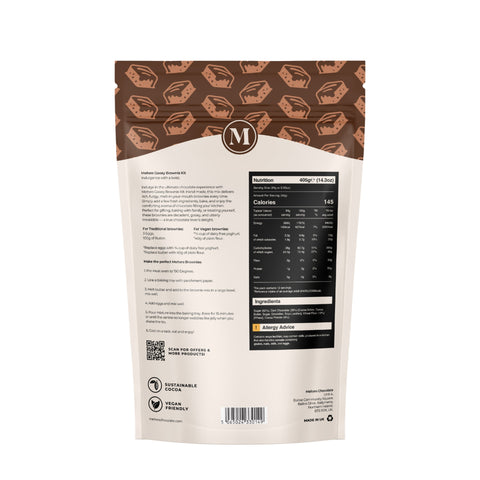 Gooey Brownie Recipe Kit (Makes 12 Brownies)