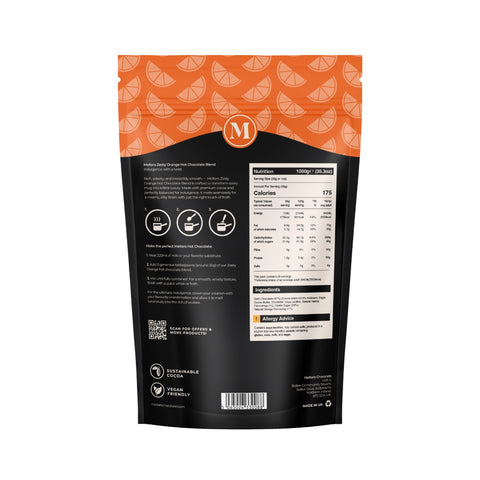Zesty Orange Hot Chocolate Drinking Blend